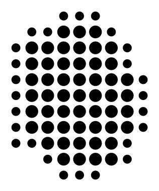 Saba Özel Belediyesi Sembol Haritası (Hollanda) eyalet / eyaleti siyah daireler şeklinde gösteriyor