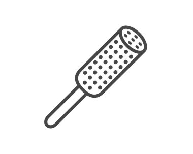 Vector graphic icons of beauty in the form of combs for massage or darsonval procedures.