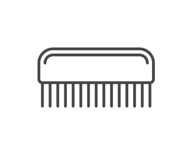 Vector graphic icons of beauty in the form of combs for massage or darsonval procedures.
