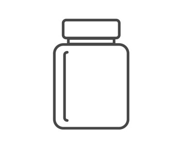 Vector icons of beauty, cosmetics and care. Bottle, jar, shower gel, face cream, body lotion, spray, ointment, paste.