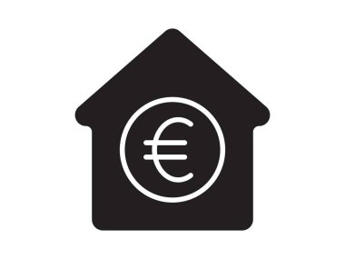 This icon, depicting a house silhouette, stands alone as a representation of dwelling, isolated against a clean background. With its simple vector design, it evokes a sense of warmth and security, embodying the concept of home. Additionally, it symbo