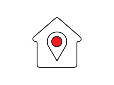Within a flat-style depiction, a location marker distinguishes itself on an urban map, denoting a precise spot. Contemporary pin illustrate diverse locations, each serving as a unique indicator. These vector symbols remain isolated against a transpar