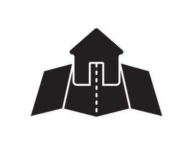 Within a flat-style depiction, a location marker distinguishes itself on an urban map, denoting a precise spot. Contemporary pin illustrate diverse locations, each serving as a unique indicator. These vector symbols remain isolated against a transpar