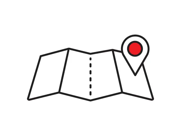 Within a flat-style depiction, a location marker distinguishes itself on an urban map, denoting a precise spot. Contemporary pin illustrate diverse locations, each serving as a unique indicator. These vector symbols remain isolated against a transpar