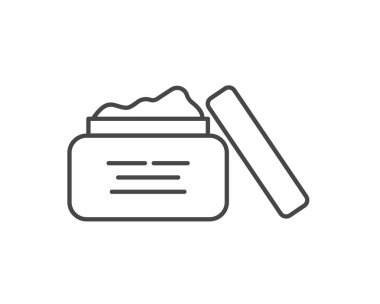 Vector icons of beauty, cosmetics and care. Bottle, jar, shower gel, face cream, body lotion, spray, ointment, paste.