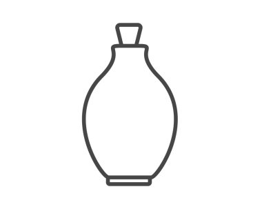 Vector icons of beauty, cosmetics and care. Bottle, jar, shower gel, face cream, body lotion, spray, ointment, paste.