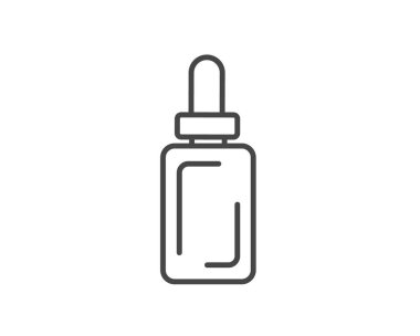 Vector icons of beauty, cosmetics and care. Bottle, jar, shower gel, face cream, body lotion, spray, ointment, paste.