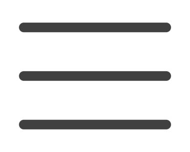 Hamburger menu icon, buttons for website, UI navigation, mobile app, presentation. Vector design elements and user Interface icons.