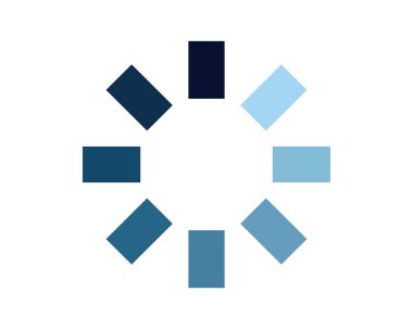 Çubuk durum simgesi yükleniyor. Vektör çizimi. Vektör yüklü simgeler. İndirme işlemi sürüyor. Donload ya da Gönderme.