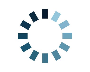 Çubuk durum simgesi yükleniyor. Vektör çizimi. Vektör yüklü simgeler. İndirme işlemi sürüyor. Donload ya da Gönderme.