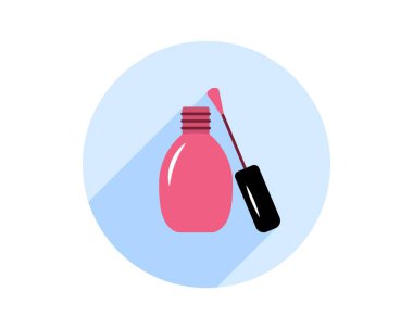 Güzellik, vücut bakımı ve kozmetik. Vektör Doğrusal Düz Simgeler ve Tasarım Elementleri