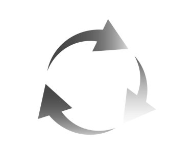 Geri Dönüşüm ve Ekoloji Simgeleri. Kavramı Yeniden Kullan ve Reddet. Geri dönüşüm Paketi İşaretleri. Vektör İllüstrasyonu