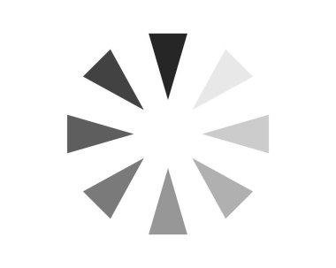 Çubuk durum simgesi yükleniyor. Vektör çizimi. Vektör yüklü simgeler. İndirme işlemi sürüyor. Donload ya da Gönderme.