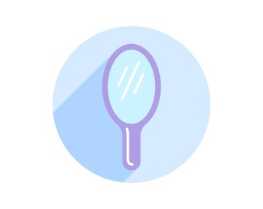 Güzellik, vücut bakımı ve kozmetik. Vektör Doğrusal Düz Simgeler ve Tasarım Elementleri