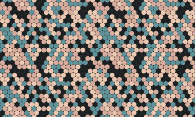Soyut geometrik daireli yuvarlak benekli desen. Kusursuz duvar kağıtları, tekstil baskıları ya da yaratıcı dokunuşlu modaya uygun arka planlar için ideal..