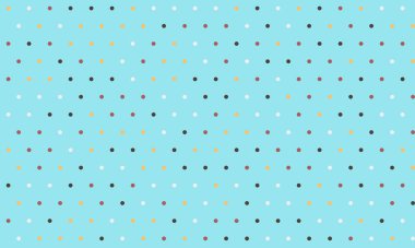 Renkli daireleri olan kusursuz noktalı desen, tekstil kumaşları, duvar kağıtları ya da soyut arka planlar için ideal. Yaratıcı dekor için modaya uygun bir geometrik tasarım.