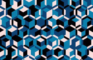 Sivri şekilli ve mozaik tekrarlı minimum geometrik tasarım. Kusursuz arka planlar, modern tekstil modelleri veya modaya uygun poster kapakları için ideal.