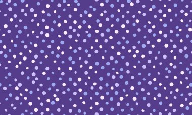 Geometrik daireli polka nokta vektör deseni. Tekstil tasarımları, duvar kağıtları ya da soyut minimalist tarzlı modaya uygun poster arkaplanları için mükemmel..