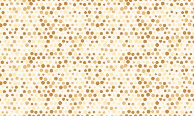 Geometrik tekrarlı yuvarlak benekli desen. Kumaş baskılar, poster arkaplanları ve modaya uygun daireleri olan soyut duvar kağıdı tasarımları için ideal..