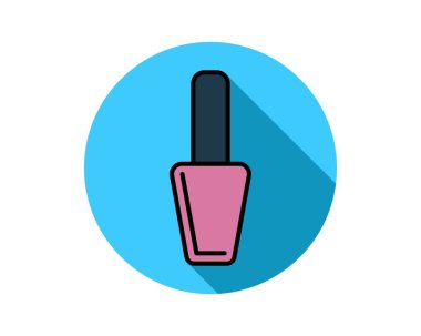 Güzellik, vücut bakımı ve kozmetik. Vektör Doğrusal Düz Simgeler ve Tasarım Elementleri