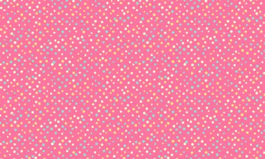 Soyut geometrik polka nokta deseni ve tekrarlanan yuvarlak noktalar. Tekstil baskıları, modaya uygun duvar kağıtları ve yaratıcı poster arkaplanları için harika..