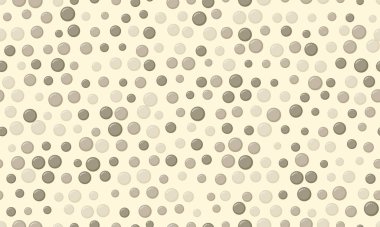 Tekrar eden yuvarlak benekli bir polka nokta vektörü. Kusursuz tekstil baskıları, modaya uygun duvar kağıtları ve soyut geometrik posterler için mükemmel..