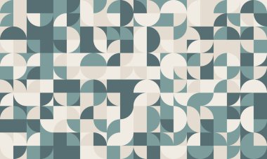 Geometrik mozaik desenli, yaratıcı şekilli ve minimal tarzlı. Modern posterler, pürüzsüz arka planlar ya da tekstil baskıları için mükemmel..