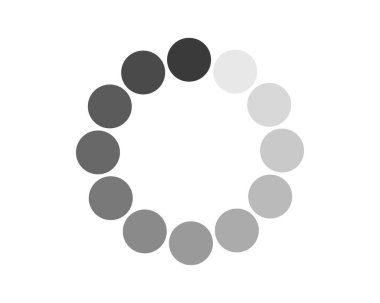 Çubuk durum simgesi yükleniyor. Vektör çizimi. Vektör yüklü simgeler. İndirme işlemi sürüyor. Donload ya da Gönderme.