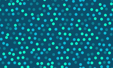 Geometrik daireli soyut polka nokta deseni, kusursuz tekstil baskıları, duvar kâğıdı veya modern poster arkaplanları için mükemmel. Moda ve yaratıcı bir vektör tasarımı.