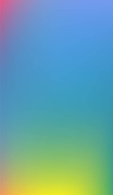 Pürüzsüz bir gradyan ve canlı renk geçişleriyle bulanık vektör arka planı, yumuşak, sıvı benzeri çizimler oluşturur.