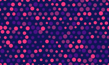 Tekrarlanan bir dizide yuvarlak noktalar içeren noktalı desenler. Soyut arka planlar, kusursuz tekstil ve geometrik duvar kağıtları yaratmak için ideal.