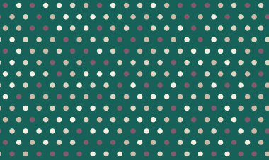 Soyut yuvarlak şekilli kusursuz lekeli desen. Tekstil kumaşları, duvar kağıtları veya yaratıcı geometrik tarzı olan poster arkaplanları için idealdir..