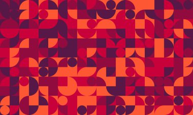 En az şekil ve moda tasarımı olan grafik geometrik desen. Posterler, kusursuz arka planlar ya da soyut basitliğe sahip tekstil baskıları için mükemmel..