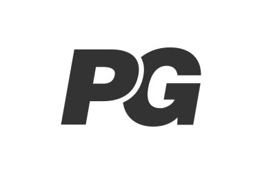 Şirket Markası için PG Techno Düzenlenebilir Yazı Tipi Logosu. Benzersiz tipografik fikirleri olan cesur, fütürist tasarım. En Küçük Özel Tür ve Dinamik Harf