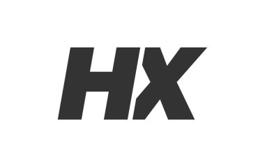 Şirket Markası için HX Tekno Düzenlenebilir Yazı Tipi Logosu. Benzersiz tipografik fikirleri olan cesur, fütürist tasarım. En Küçük Özel Tür ve Dinamik Harf