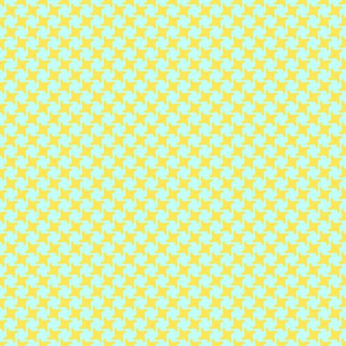 Pepita madde vektörünün yanında etki eder. Dama ve tekrar eden lüks. Klasik kaz simetrisi.