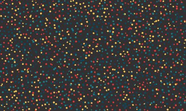 Geometrik tekrarlı yuvarlak benekli desen. Kumaş baskılar, poster arkaplanları ve modaya uygun daireleri olan soyut duvar kağıdı tasarımları için ideal..