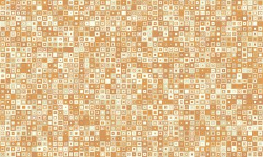 Dokulu küpleri ve parlak renkleri olan geometrik ızgara deseni. Moda, minimal tasarımlar, kumaş baskıları veya arkaplan dekorasyonu için harika.