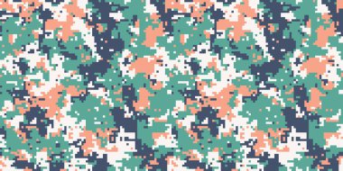 Hunter Tan 'la ilgili kişisel kılık değiştirme. Piksel savaş noktalı ağ. Çevre maskesi arasındaki kusursuz karnaval.