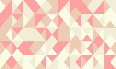 Keskin şekilli ve mozaik desenli soyut geometrik vektör. Poster, geçmiş ya da tekstil baskıları için mükemmel. Asgari ve moda, modern tasarım projeleri için ideal.