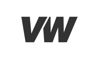 VW Tekno Düzenlenebilir Şirket Markası Yazı Tipi Logosu. Benzersiz tipografik fikirleri olan cesur, fütürist tasarım. En Küçük Özel Tür ve Dinamik Harf