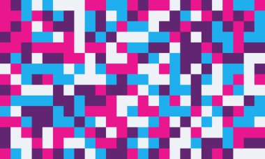 Yapılandırılmış renkleri ve zarif sadeliği olan soyut küp mozaiği. Tekstil, yaratıcı baskılar ve dekoratif arka planlar için ideal..