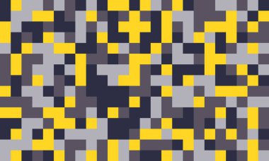 Yapılandırılmış renkleri ve zarif sadeliği olan soyut küp mozaiği. Tekstil, yaratıcı baskılar ve dekoratif arka planlar için ideal..