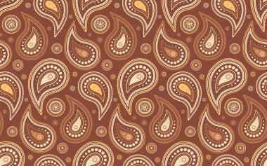 Şal desenli düğün grafikleri. Fayans elbiseli tropik İranlı. Düz dizayn ambalajında sezonluk şablon.