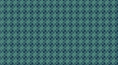 Klasik su altı tekrarı. Geometrik deniz ve deri renkleri. Kompozisyon ağındaki resim sadeliği.