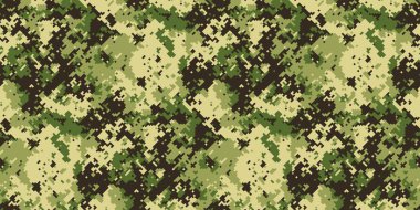 Yarım ton karışımının yanında grafiksel zemin. Flora deseninden klasik silahlı kuvvetler. Değişim sırasında savunma koruması.