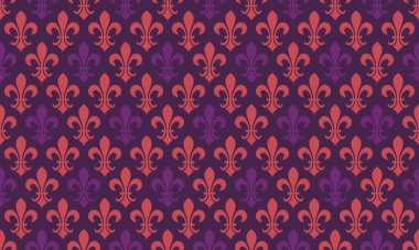 Çiçek desenli ortaçağ efekti. Dekorasyon desenleri şık duvar kağıtları. Zarafet bir süs eşyasını seyreltir..