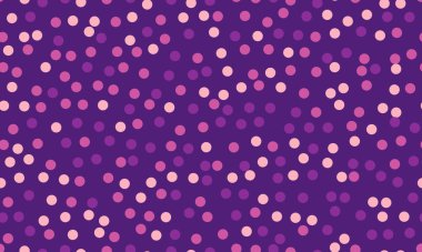 Yuvarlak noktalı desen ve geometrik basitlik. Tekstil kumaşları, duvar kağıtları ya da poster baskıları için ideal. Kusursuz arkaplanlar için soyut vektör tasarımı.