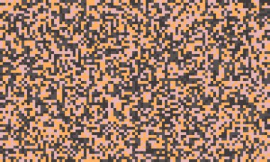 Renkli karoları ve zarif simetrisi olan desenli küp deseni. Grafik tasarım projeleri, arka planlar ve modaya uygun dekoratif materyal için ideal.