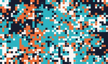 Parti hayal gücü 70 'lerin modası. Optik web sitesi doğum günü kartı. Tekstil çizim küpünü yazdır.